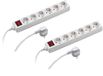 Meister Stekkerdoos 6-voudig - 2 stuks - 1,4 m kabel - wit