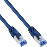 InLine B-76802B câble réseau Bleu 2 m Cat6a S/FTP (S-STP) Rond