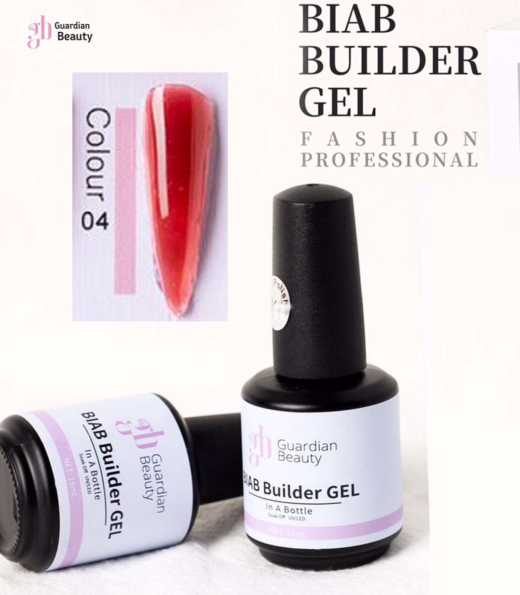 Guardian Beauty Nagel Gellak - Biab Builder gel #4 - Gellex - Absolute Builder gel - Aphrodite | BIAB Nail Gel 15ml