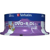 Verbatim DVD+R 8,5GB 50pcs double 8xSpindel thermo print retail