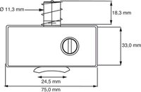 Wovar Oplegslot Raam SKG Binnendraaiend Wit