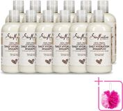 Shea Moisture 12 x Shampooing hydratant quotidien Huile de noix de coco vierge - 384 ml