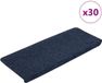 vidaXL Trapmatten zelfklevend 30 st 65x24,5x3,5 cm blauw
