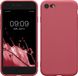 kwmobile telefoonhoesje geschikt voor Apple iPhone SE (2022) / iPhone SE (2020) / iPhone 8 / iPhone 7 - Hoesje voor smartphone - Precisie camera uitsnede - In donkerroze