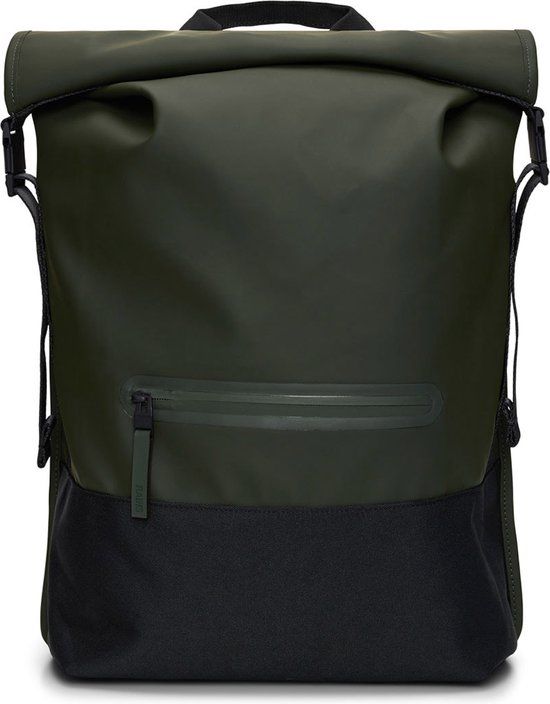 Rains Trail Rolltop Backpack W3 - Green - 22L