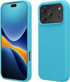kwmobile telefoonhoesje geschikt voor Apple iPhone 18 Pro Max / iPhone 17 Pro Max - Hoesje met siliconen coating - Smartphone case in zeeblauw