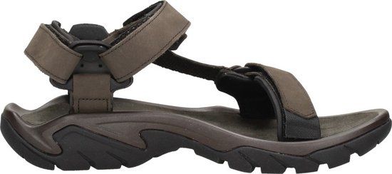 Teva Terra Fi 5 Universal Leather Sandals Men, turkish coffee