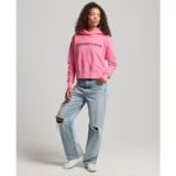 Superdry Sweatshirt court droit à capuche femme Core Sport