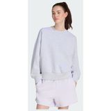 Adidas Sportswear Soft Lux Loose-Fit Sweatshirt - Dames - Grijs