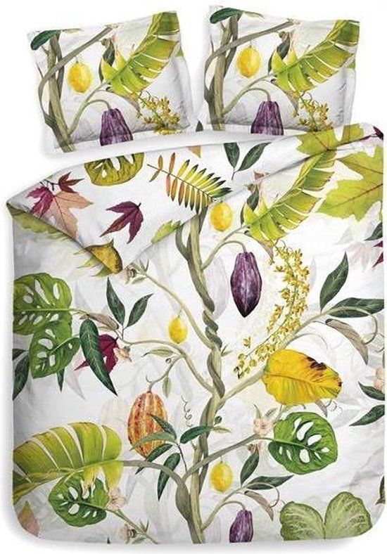 Heckett & Lane Sillia Dekbedovertrek - Eenpersoons - 140x200/220 cm - Multi - Katoensatijn - Gebloemd