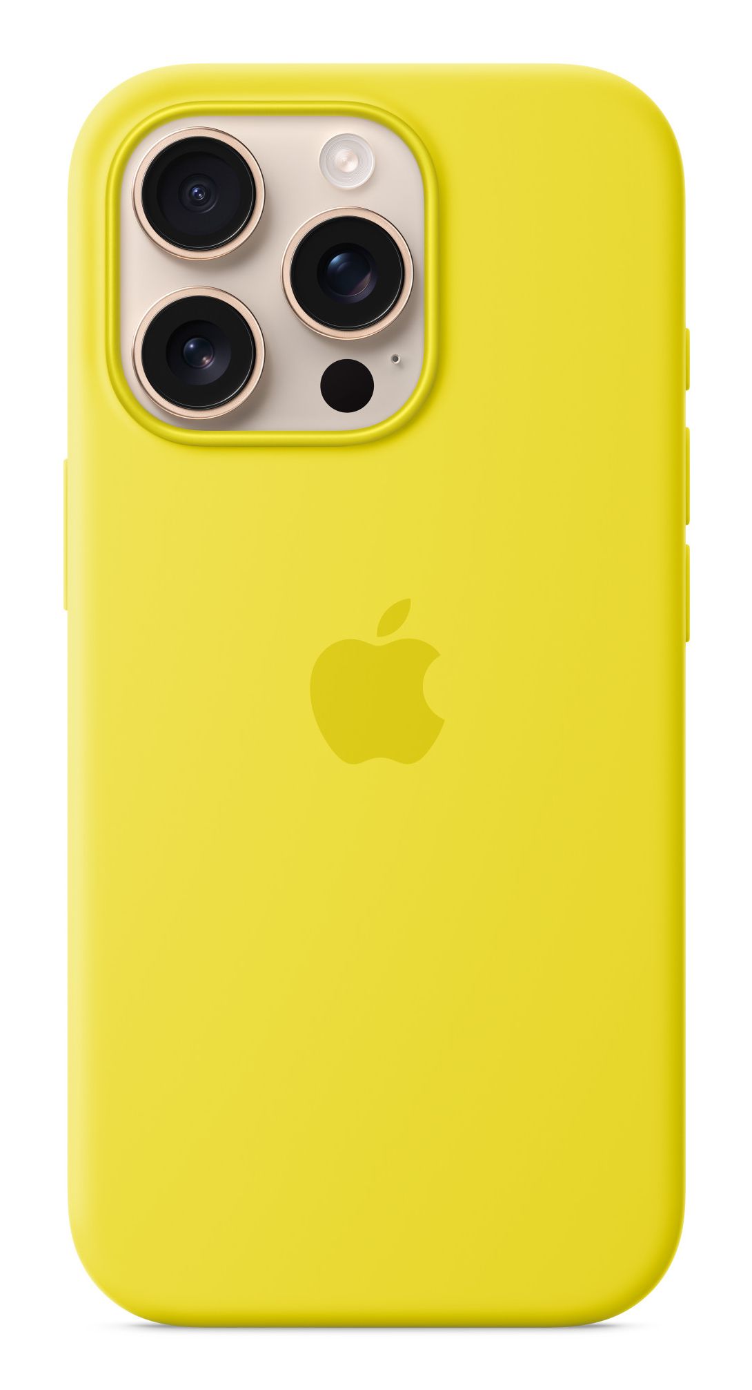 Apple Silicone Case with MagSafe for iPhone 16 Pro - Star Fruit - Yellow