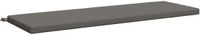 vidaXL Bankkussen SOEST 100% Polyester Grijs 140 x 50 x 5 cm