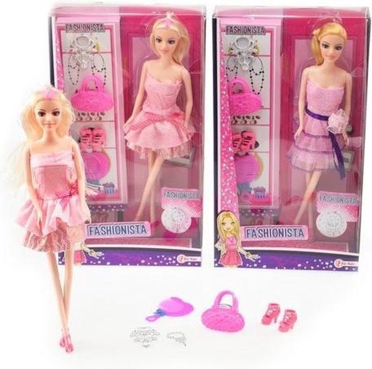 Toi Toys Tienerpop Fashion - 2 uitvoeringen