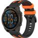 Garmin Bracelet sport grain Instinct (noir/orange)