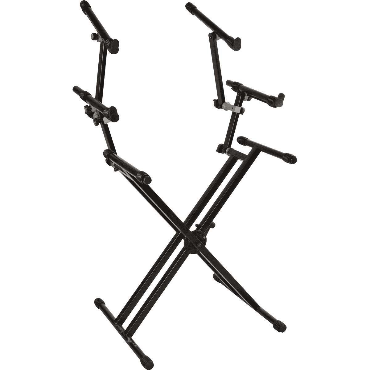 Quiklok QL723 keyboard stand with 3 supports