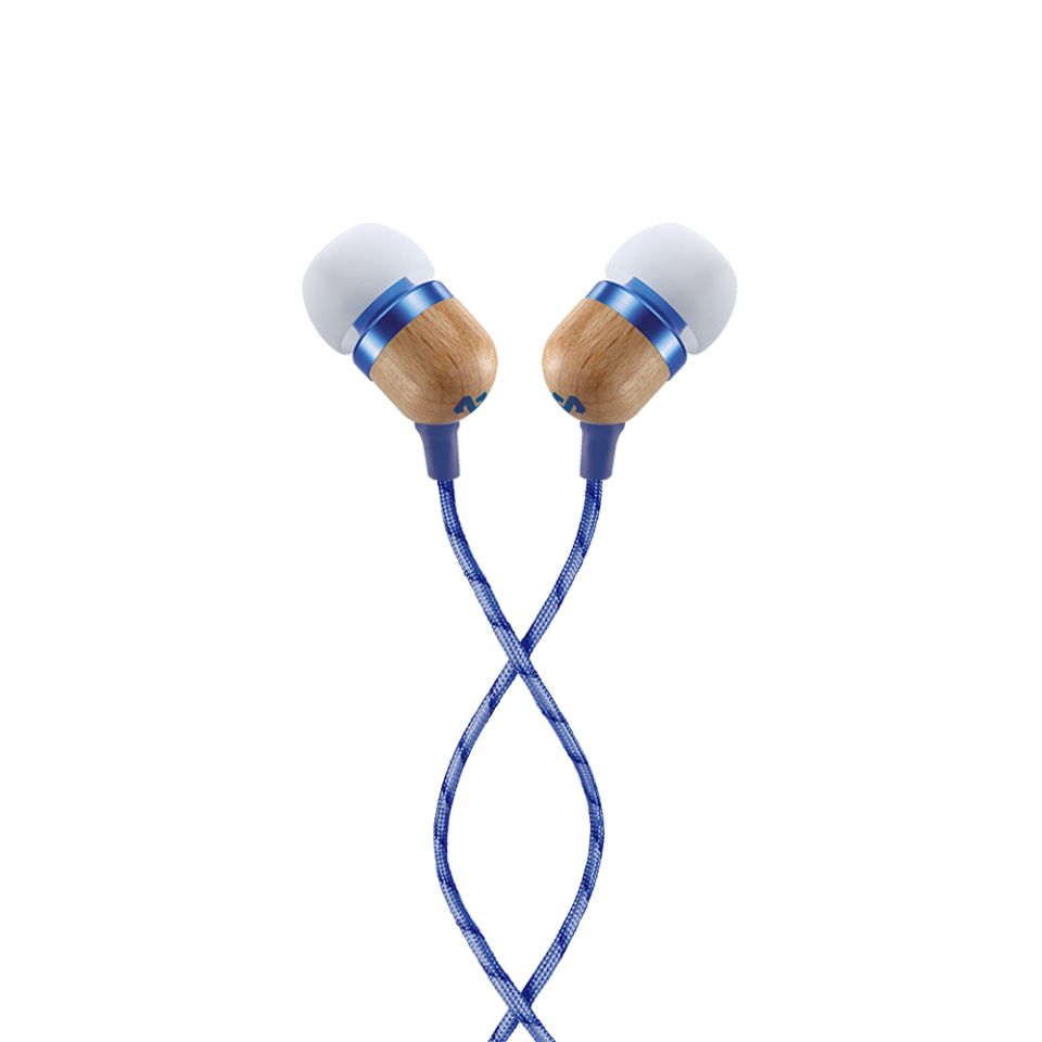 House of Marley Smile Jamaica In-ear Headset - Blauw/Wit