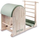 Toorx Liveness by Toorx Pilates PTX1900 Ladder Barrel Eikenhout Green Tea