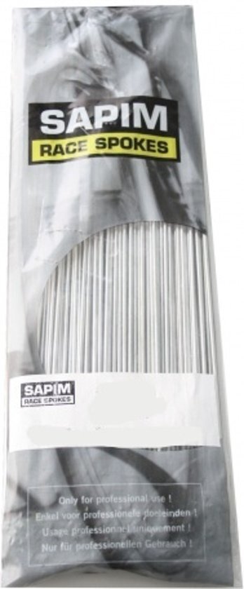 Sapim Spaken 14g - 246 Mm Zonder Nippel Staal 144 Stuks