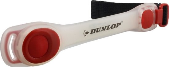 Dunlop Veiligheidsarmband Led Verstelbaar Wit