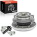 Frankberg Wiellagerset 4 gaten voorzijde ondersteunt ABS-functie, compatibel met Golf Plus Passa.t A3 8P1 A1 Q3 Leon 1P1 Octavi.a II Superb II Yeti Tigua.n Toura.n Cadd.y