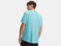 Under Armour UA Tech Textured SS Heren T-shirt Korte Mouw Blauw