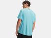 Under Armour UA Tech Textured SS Heren T-shirt Korte Mouw Blauw