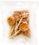 Landman Hoevelaken Landman Kauwstaaf Kiplolly (25st) - ±8cm - Hondensnacks - Hondensnoepjes - Kauwsnacks - Kauwstaaf Hond