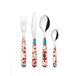 Guzzini - FLOWER&LEMON Set van 24 bestek - Transparant Rood - 28194065