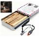 Allume-feu en acier à silex et magnésium - Boîte métallique étanche - Avec allume-feu en poix - Kit de survie compact - Pour camping et bushcraft