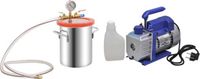 vidaXL Vacuümkamer met 1-traps pomp 5.5 L