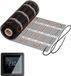 WARMON Chauffante Classic Light 100 W/m² Avec Thermostat Tactile Noir - 3,5 m²
