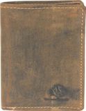Greenburry Vintage portefeuille leer 8,0 cm - Unisex - Staand formaat - brown