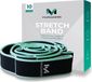 Massagerr® Stretch Band – Bandes de résistance – Bande élastique pour étirement – Bande de résistance – Yoga – Élastique de fitness – Flexibilité et mobilité – Entraînement de la longueur musculaire