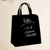Ambiance Sticker Schoolbordsticker - uitwisbare zelfklevende muurstickers - lunchtas - 40x30cm