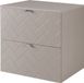 3E 3xE living.com Badkamerkast, kasjmier met zilveren handgreep / met bovenblad, breedte 60 cm