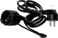 Easyout EO-780780 – Stroom Verlengkabel – 16 A – Zwart – 2.00 m – H05VV-F 3G 1,5 mm