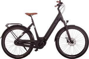 Rucanor City SUV - Elektrische Damesfiets 28 Inch - 53 cm - 7 Versnellingen - Hydraulische Schijfrem - 550 Wh Accu - Matzwart