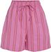 VILA Shorts VIWILLOW High Waist Gestreept Biologisch Katoen Fiji Flower