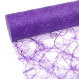 Sizoweb Tafelloper - 25 meter rol + 100 deco-harten gratis (20cm breed, in lila)