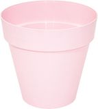 Mega Collections Plantenpot - Kunststof - Lichtroze - Binnen/Buiten - D20xH17 cm