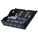 Be Winner USB3.0 floppy frontpaneel 4-poorts frontpaneel voor 3,5 inch floppy bay 19-pins op 4 poorten USB3.0 HUB uitbreidingskaart adapteraansluiting Werkt met moederbord of riserkaart