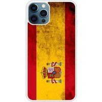 Apple iPhone 12 Drapeau espagne Verstevigd hoesje met sublimatie bedrukking