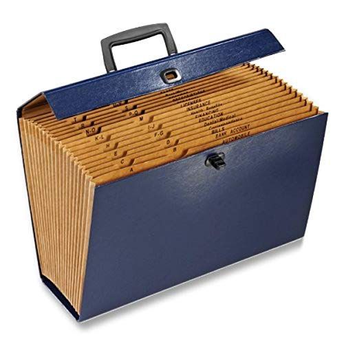 Globe-Weis 19-Pocket File Express Case (11170) - Assorted Colors