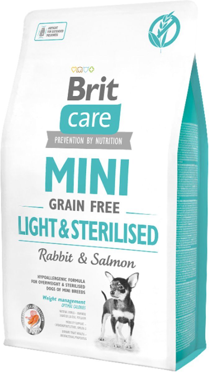 Brit Care Mini Grain Free Light & Sterilised 2 kg
