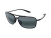 Maui Jim Kaupo Gap 437-02 Zonnebril Vrouwen Zwart