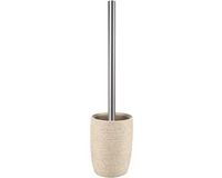 Kleine Wolke Toiletborstel, Bruin, Zilver