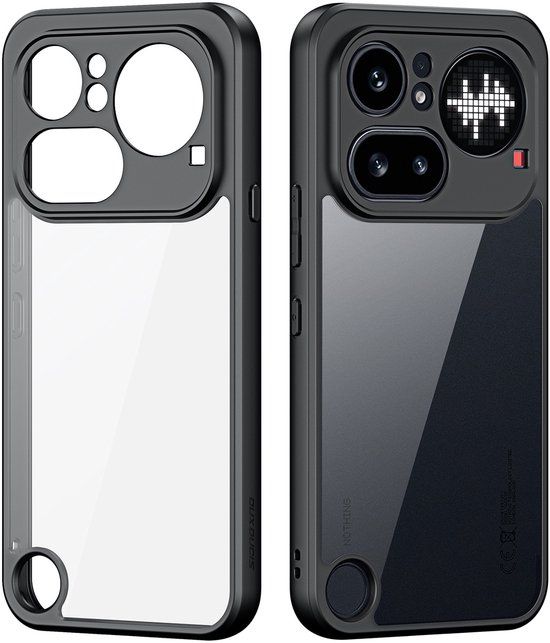 Dux Ducis Aimo Back Cover Case Zwart Geschikt voor Nothing Phone (4a) Pro