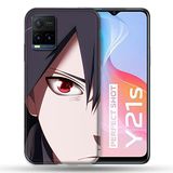Beschermhoes Vivo Beschermhoes voor Vivo Y21 / Y21S / Y33S Manga Naruto Sasuke Visage