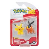Jazwares Pokémon Battle Figure First Partner 2-pack (Tepig & Pikachu #7) W6