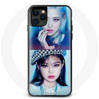 Blackpink Maniacase Hoesje voor Iphone 11 Pro Blackpink K-pop groep Jennie et Rosé Lovesick girls poster het album